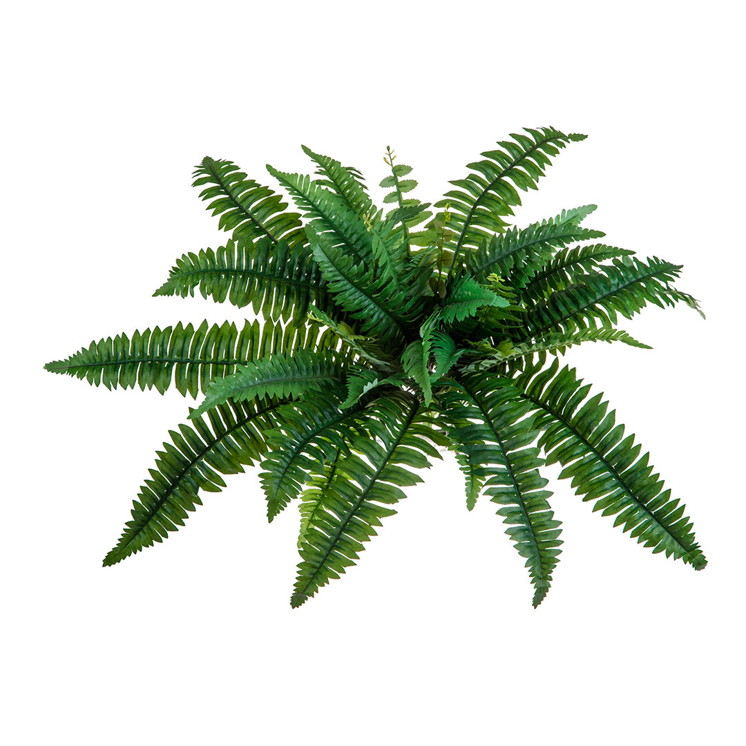 Verde artificiale Felce boston per 4 36 foglie • 52 cm