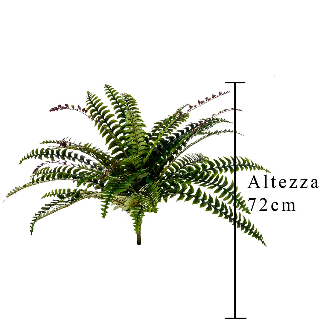 Felce 36 foglie artificiale • 60 cm