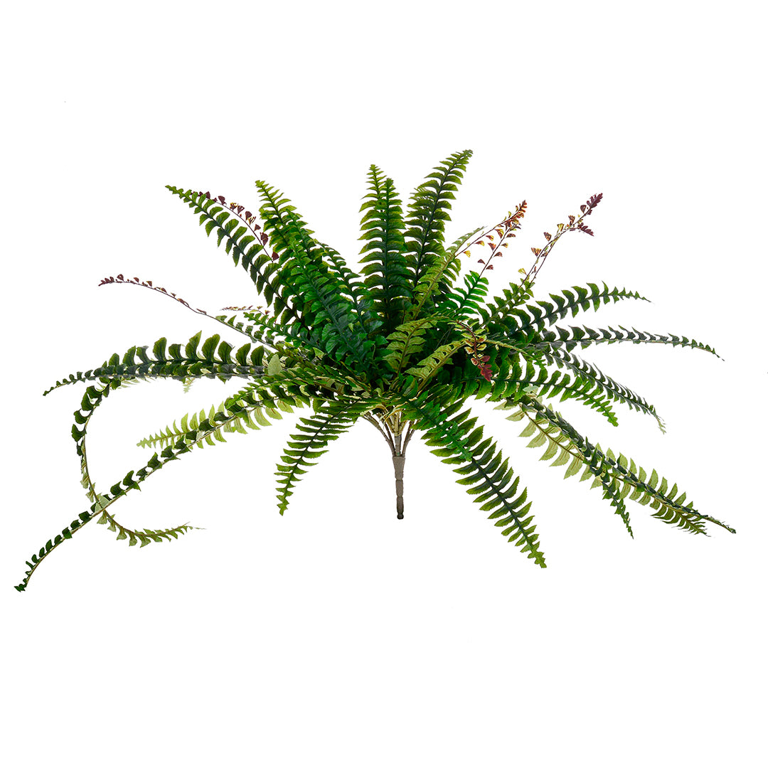 Verde artificiale Felce 42 foglie • 73 cm