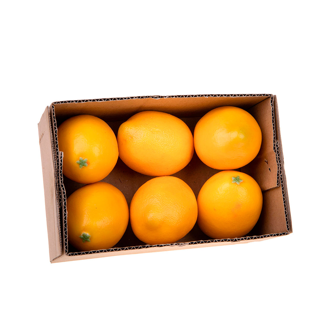 2 Pezzi • Limoni 2 buste da 6 pezzi artificiale • 5 cm