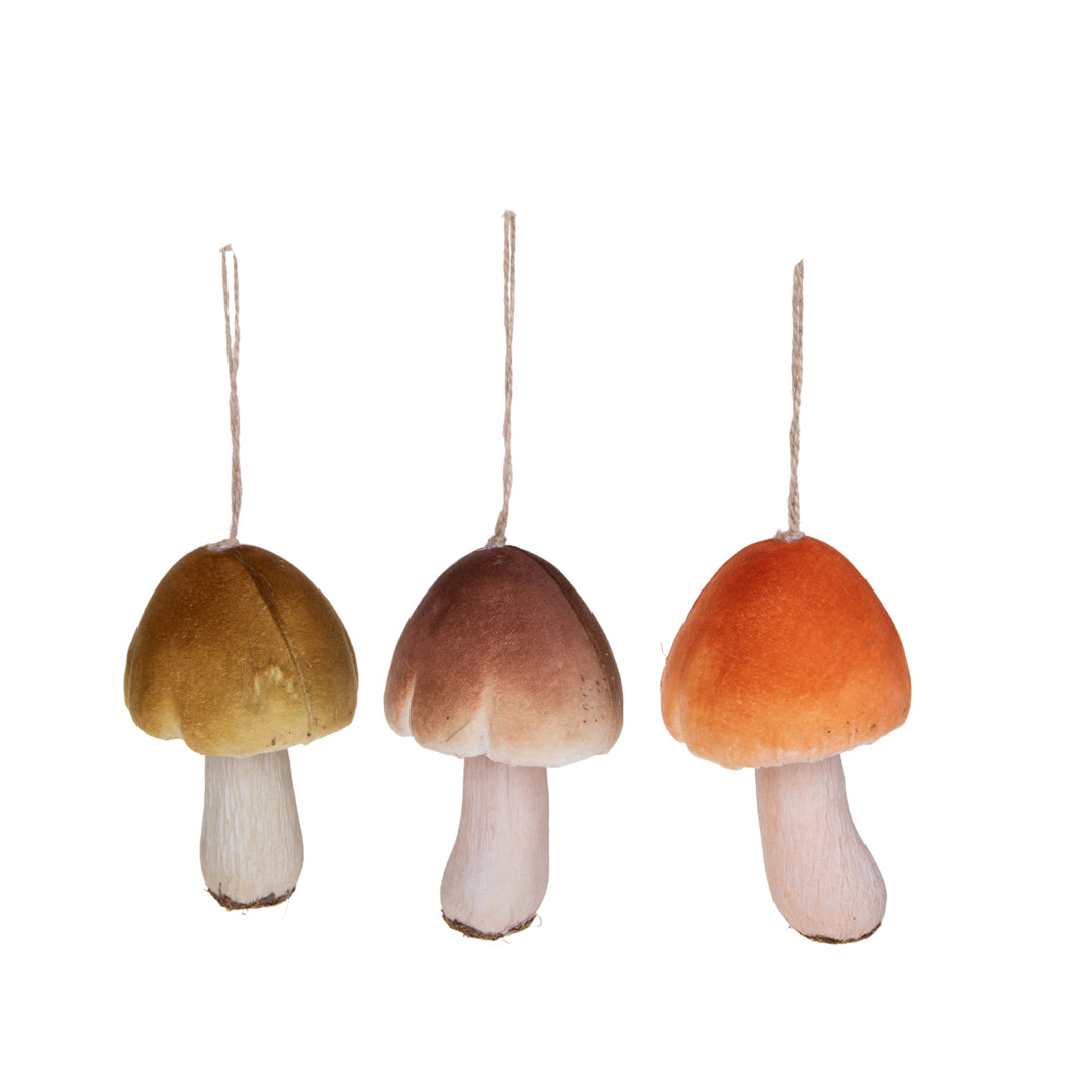 Funghi 6 pezzi Da Appendere • 15 cm