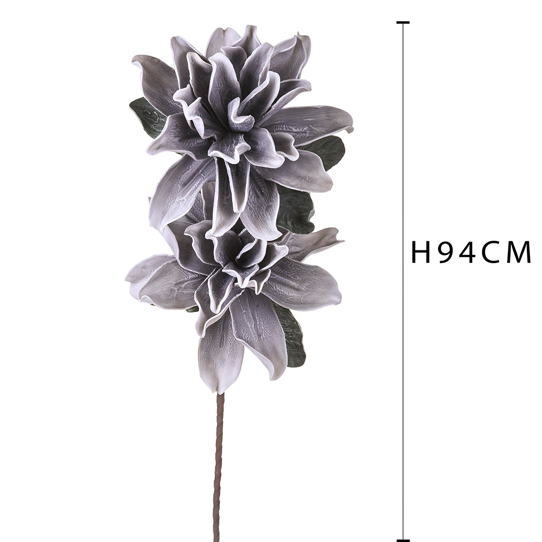 2 Pezzi • Fiore dalia artificiale 2 fiori • 93 cm