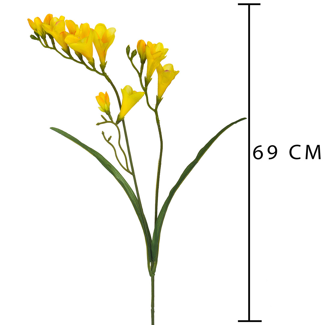 3 Pezzi • Fresia artificiale • 69 cm