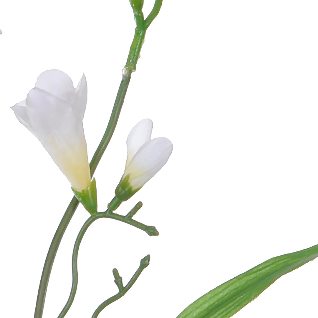 8 Pezzi • Fiore di Fresia artificiale composta da 2 fiori • 69 cm