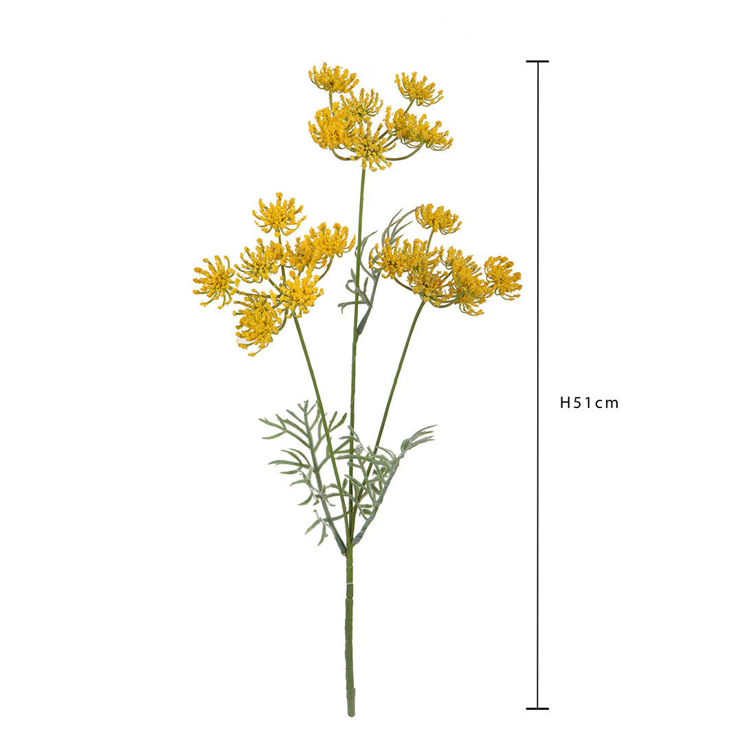 Aneto per 3 fiori • 51 cm