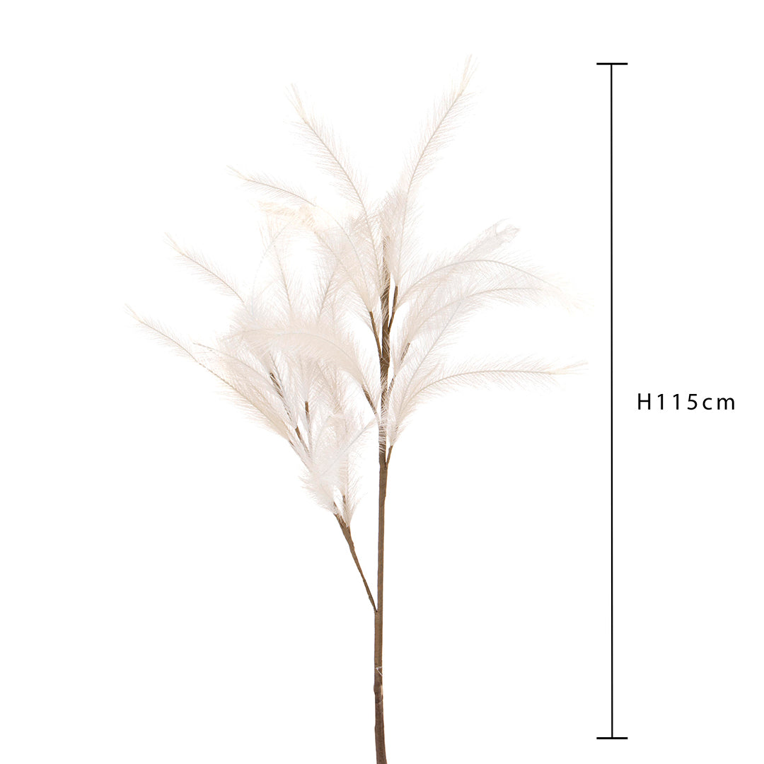 2 Pezzi • Pampas artificiale 24 diramzioni • 115 cm
