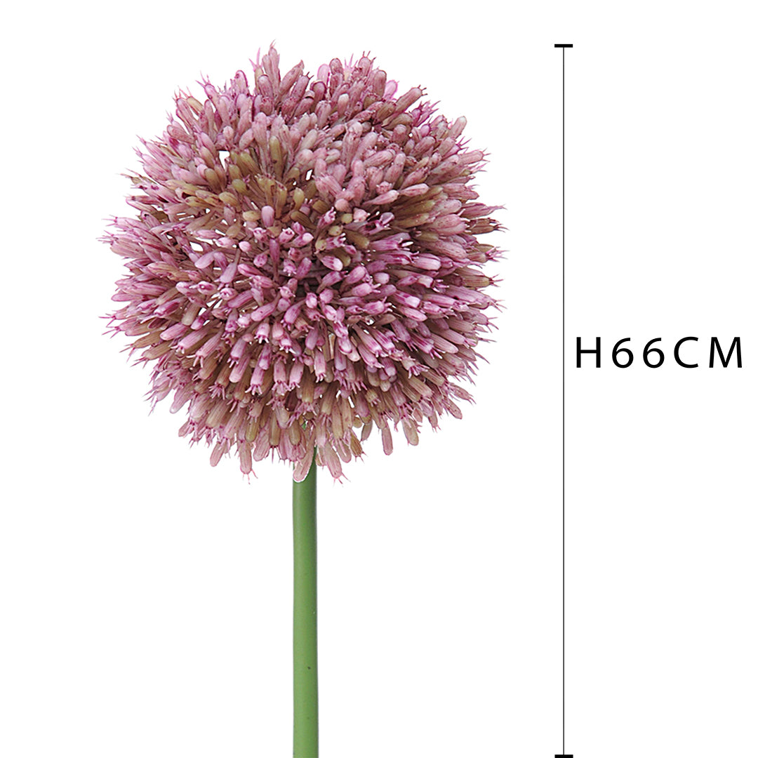 2 Pezzi • Fiore di allium artificiale • 66 cm