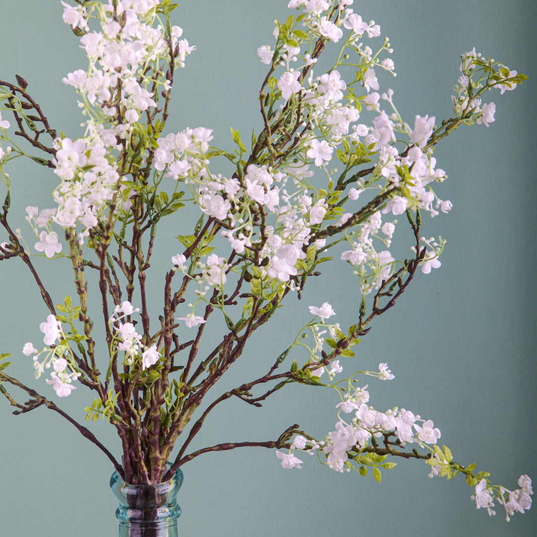 2 Pezzi • Mini tralcio con fiori artificiale • 88 cm