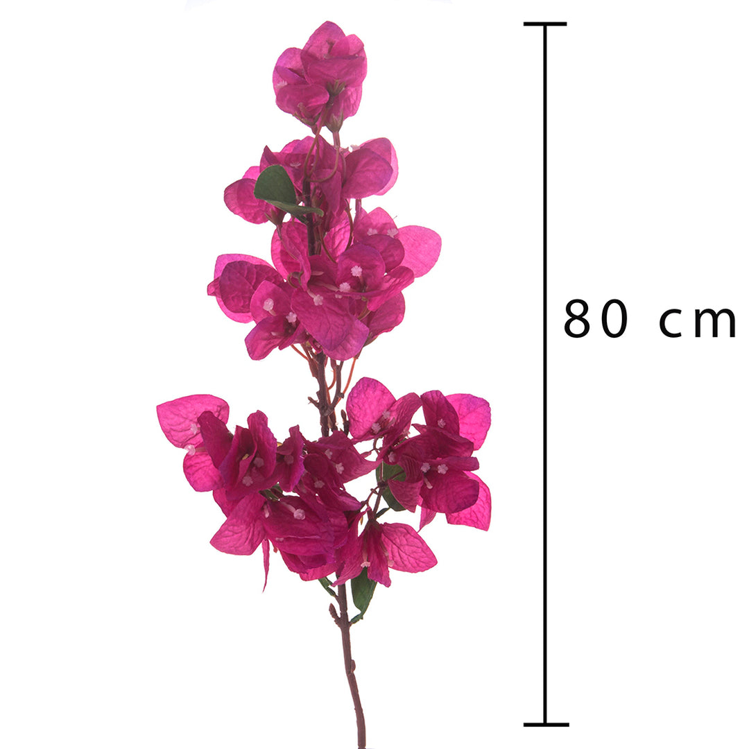 4 Pezzi • Fiore di bouganville artificiale • 80 cm