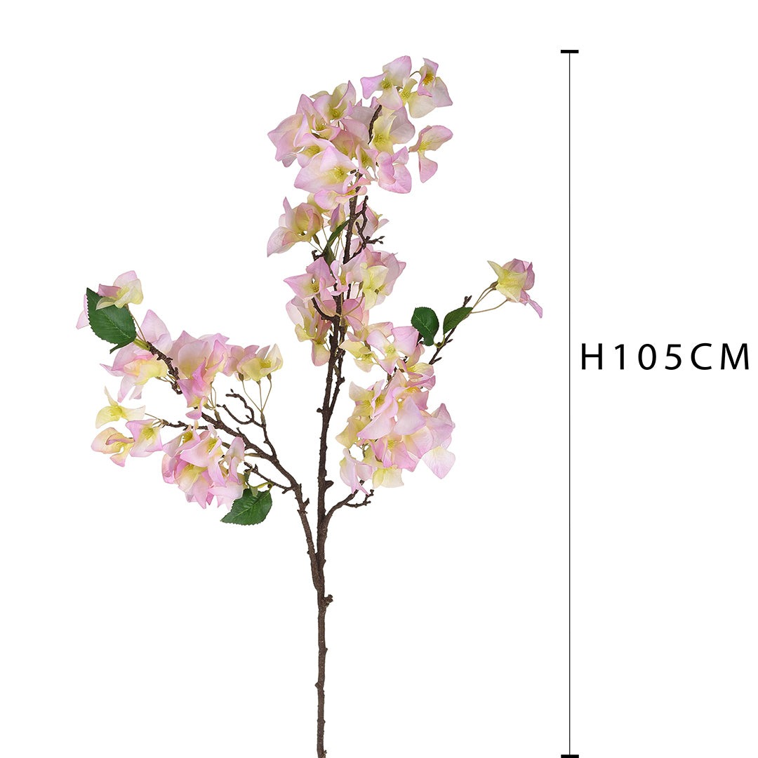 2 Pezzi • Fiore di bouganville artificiale • 105 cm