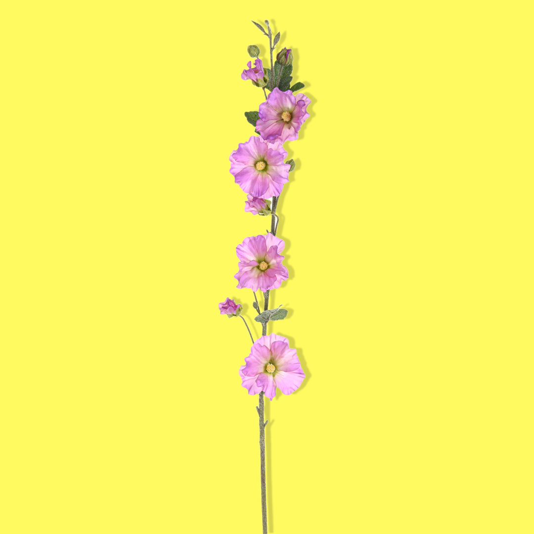 Ramo di malva artificiale • 112 cm