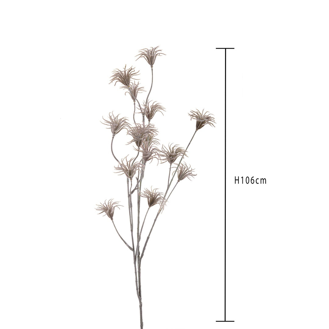 Ramo di clematis artificiale • 106 cm