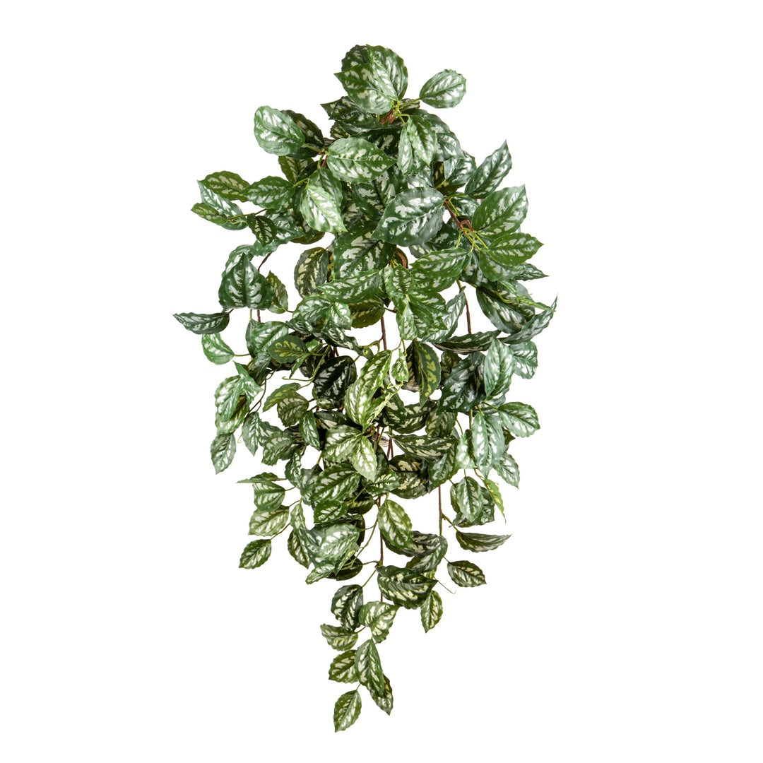 Verde artificiale Pianta pilea cadierei a 9 diramazioni • 71 cm