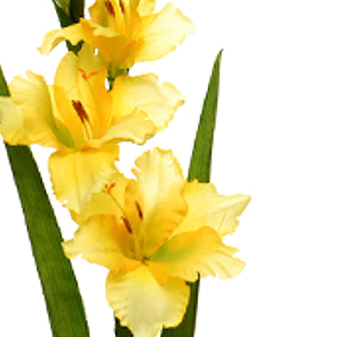 4 Pezzi • Gladiolo artificiale mini • 74 cm