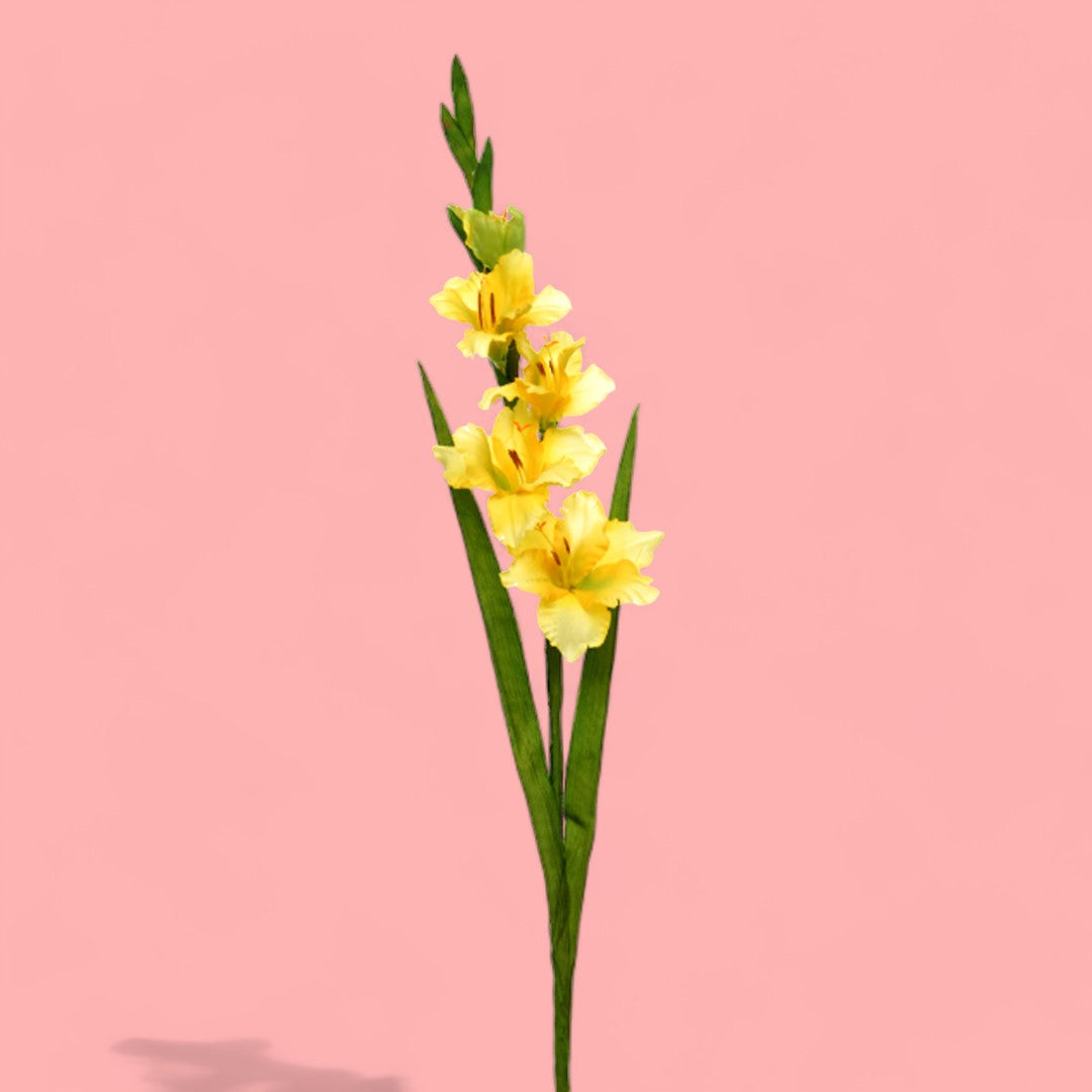 8 Pezzi • Gladiolo artificiale mini • 74 cm