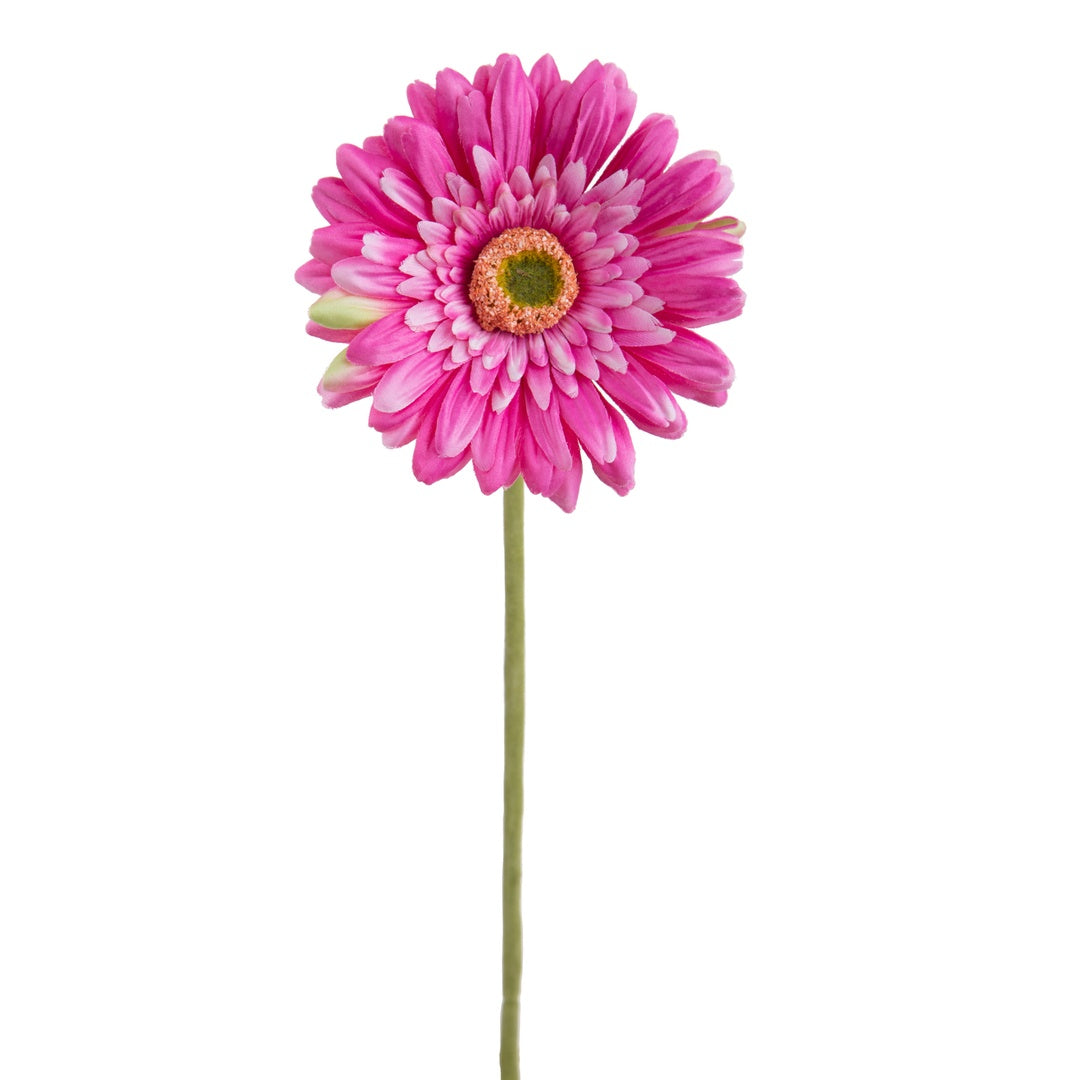 8 Pezzi • Fiore di gerbera singolo artificiale • 62 cm