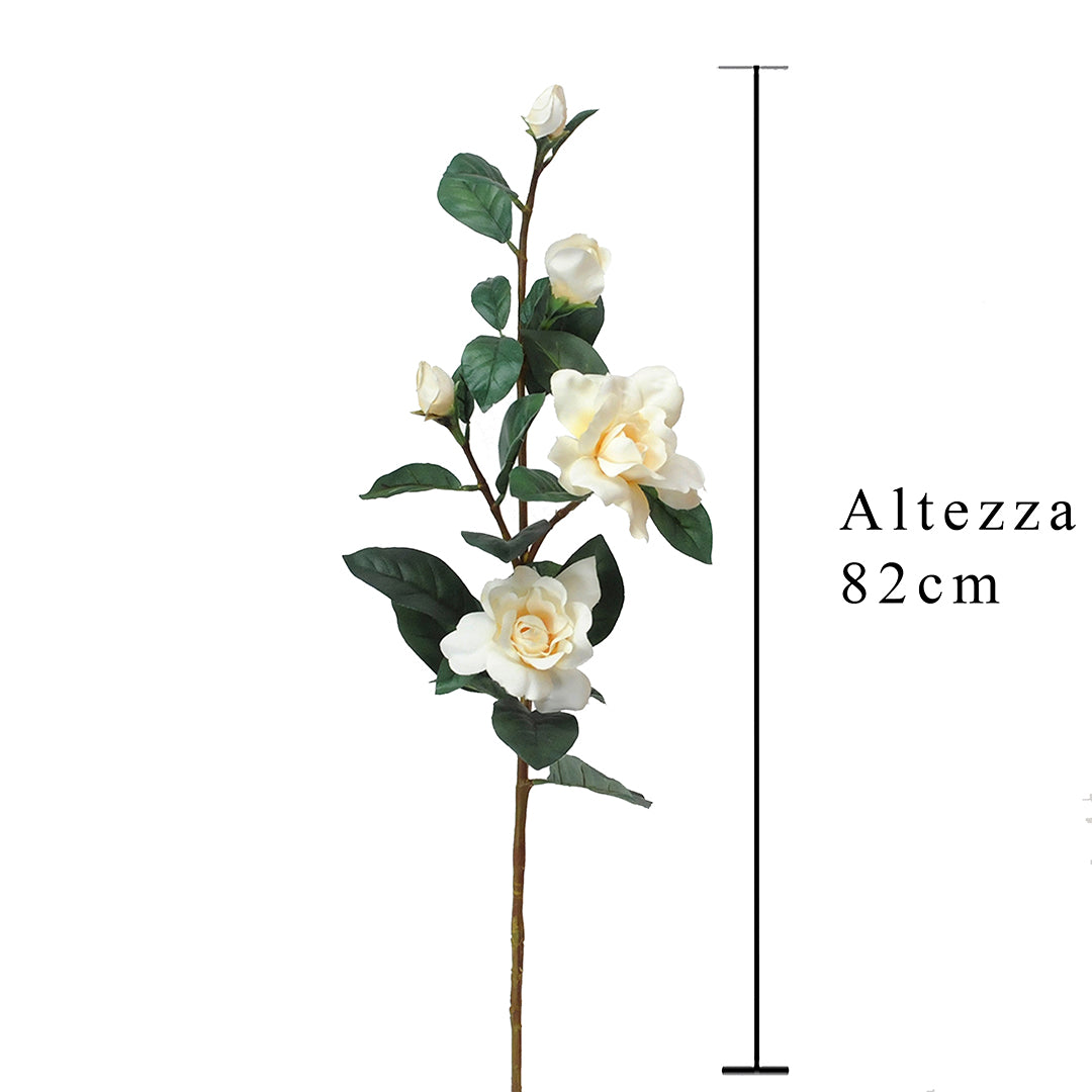 2 Pezzi • Ramo di gardenia artificiale • 81 cm