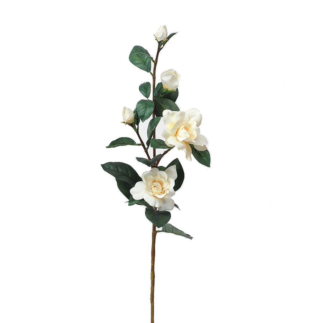 2 Pezzi • Ramo di gardenia artificiale • 81 cm