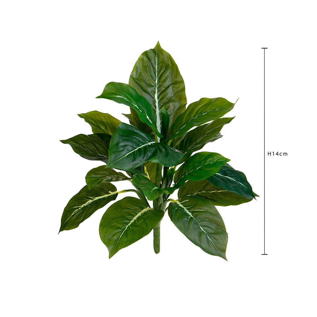 2 Pezzi • Potos per 22 foglie artificiale • 38 cm