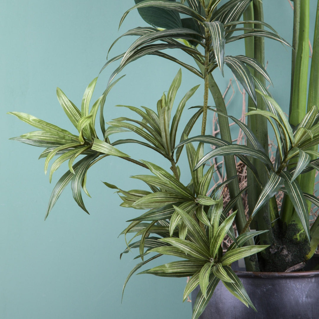 Dracena con 141 foglie artificiale • 83 cm