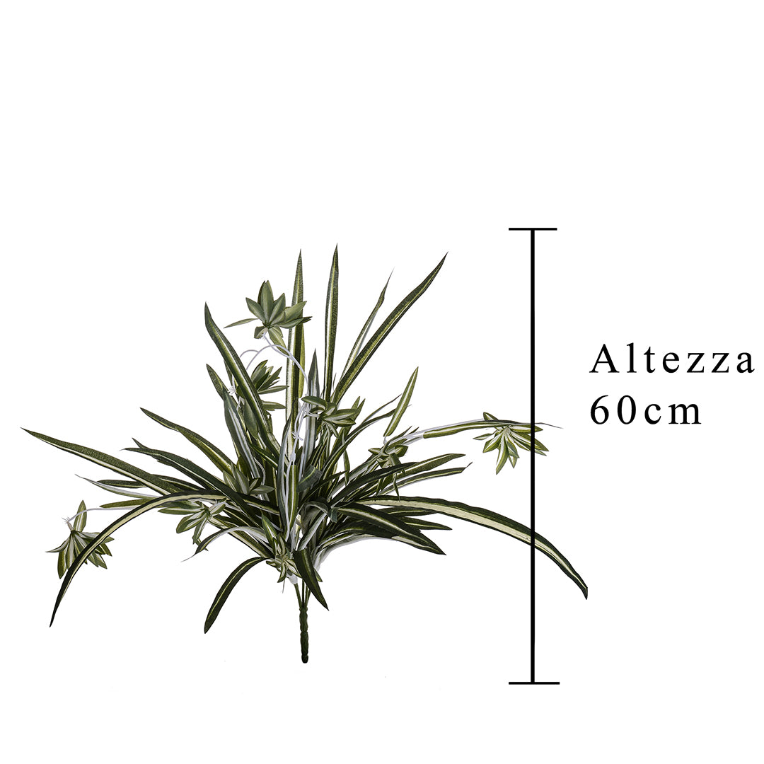 Phalangium con 90 foglie artificiale • 60 cm
