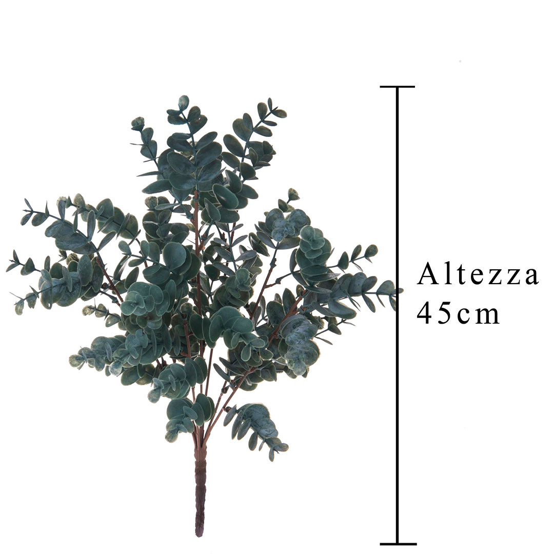 Eucalyptus a 7 diramazioni artificiale • 45 cm