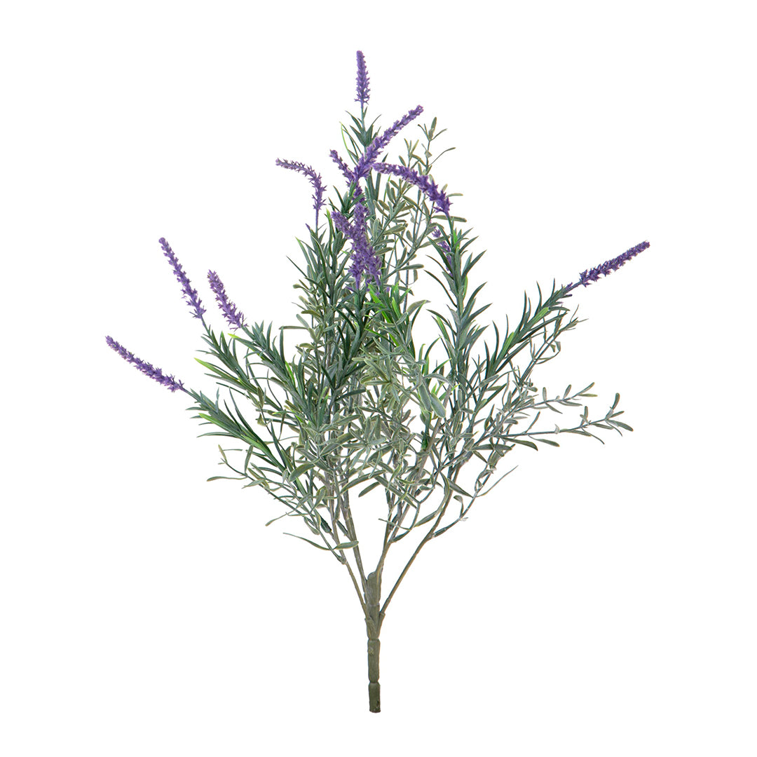 2 Pezzi • Cespuglio lavanda artificiale • 50 cm