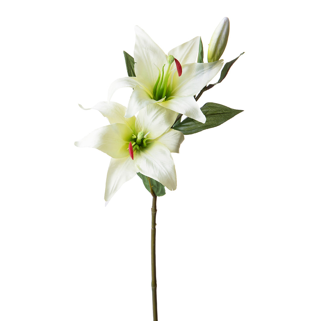 8 Pezzi • Lilium con 3 fiori artificiale • 65 cm