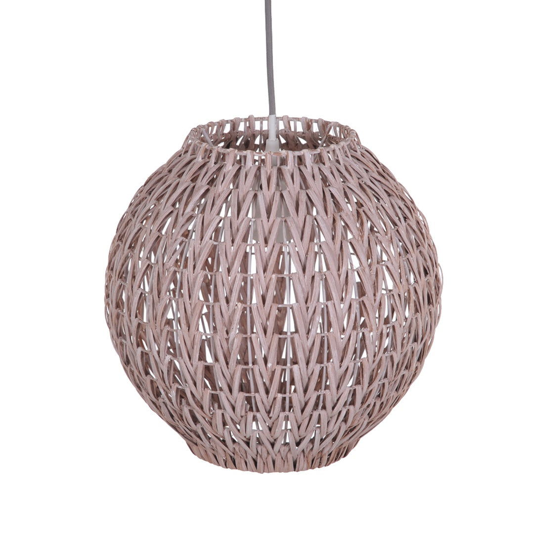 Lampadario in rattan • 30,5 cm
