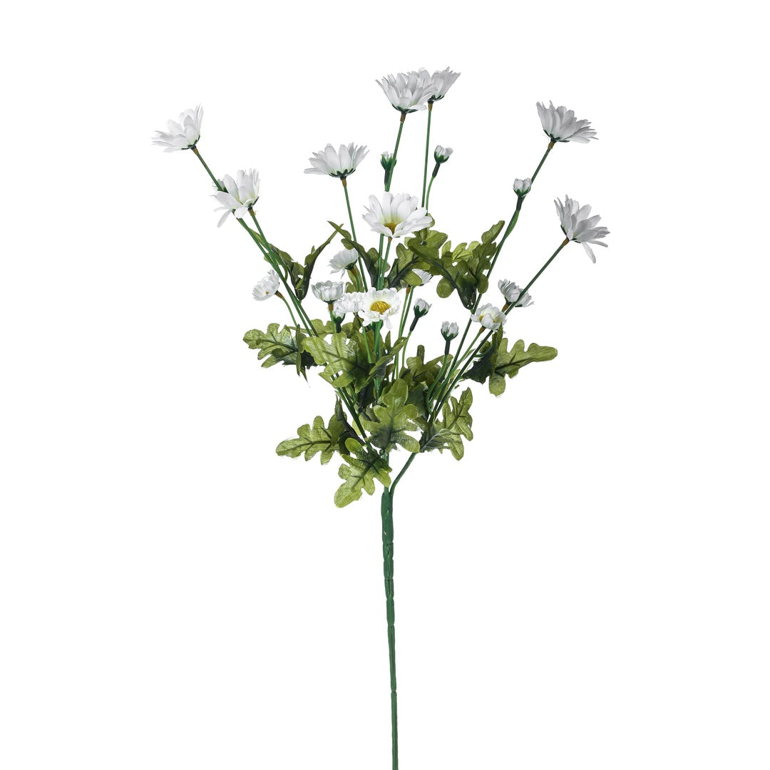 4 Pezzi • Mazzetto margherita 4 fiori artificiale • 67 cm