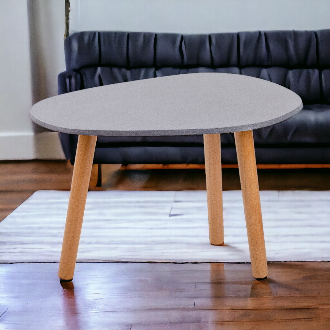 Tavolino con base cemento • 49 cm