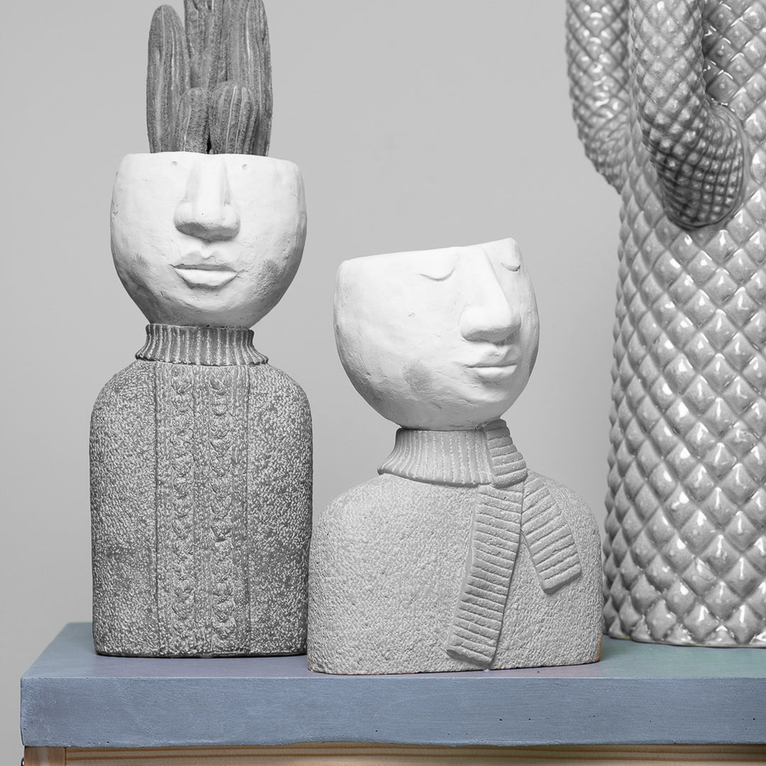 Supporto con base cemento rettangolare • 79 cm