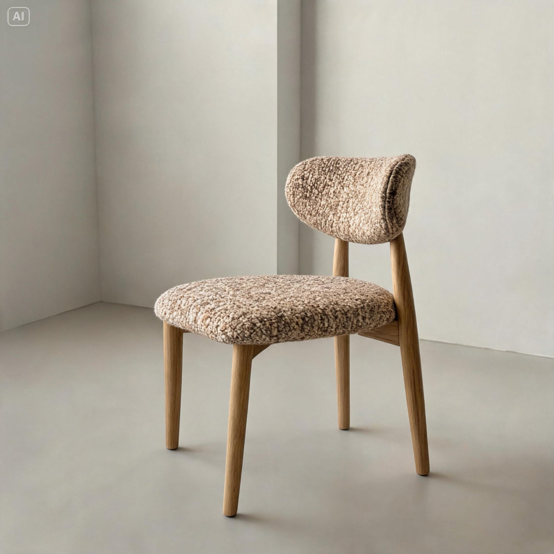 Sedia in Legno Imbottita • 77 cm