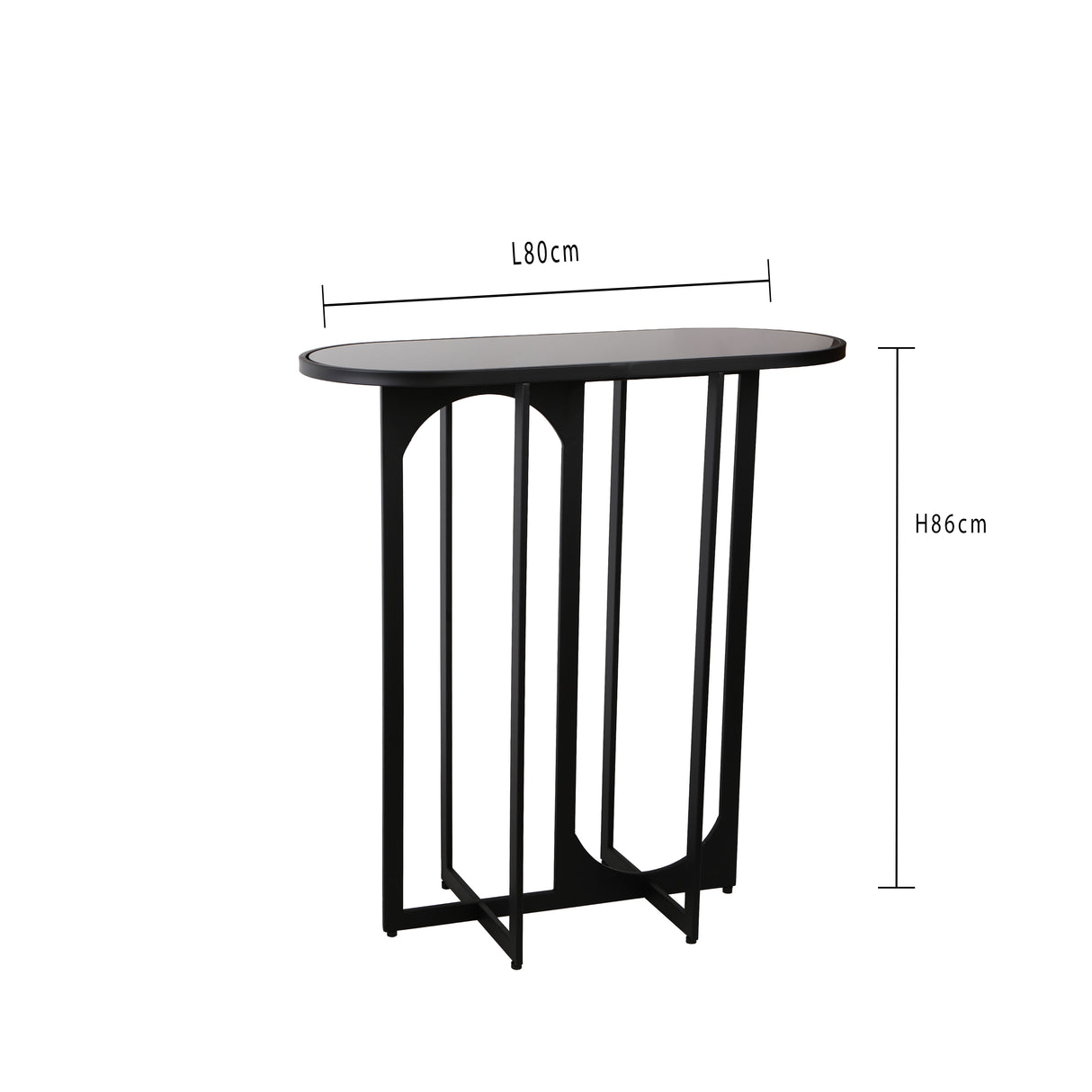 Consolle ovale • 37 cm