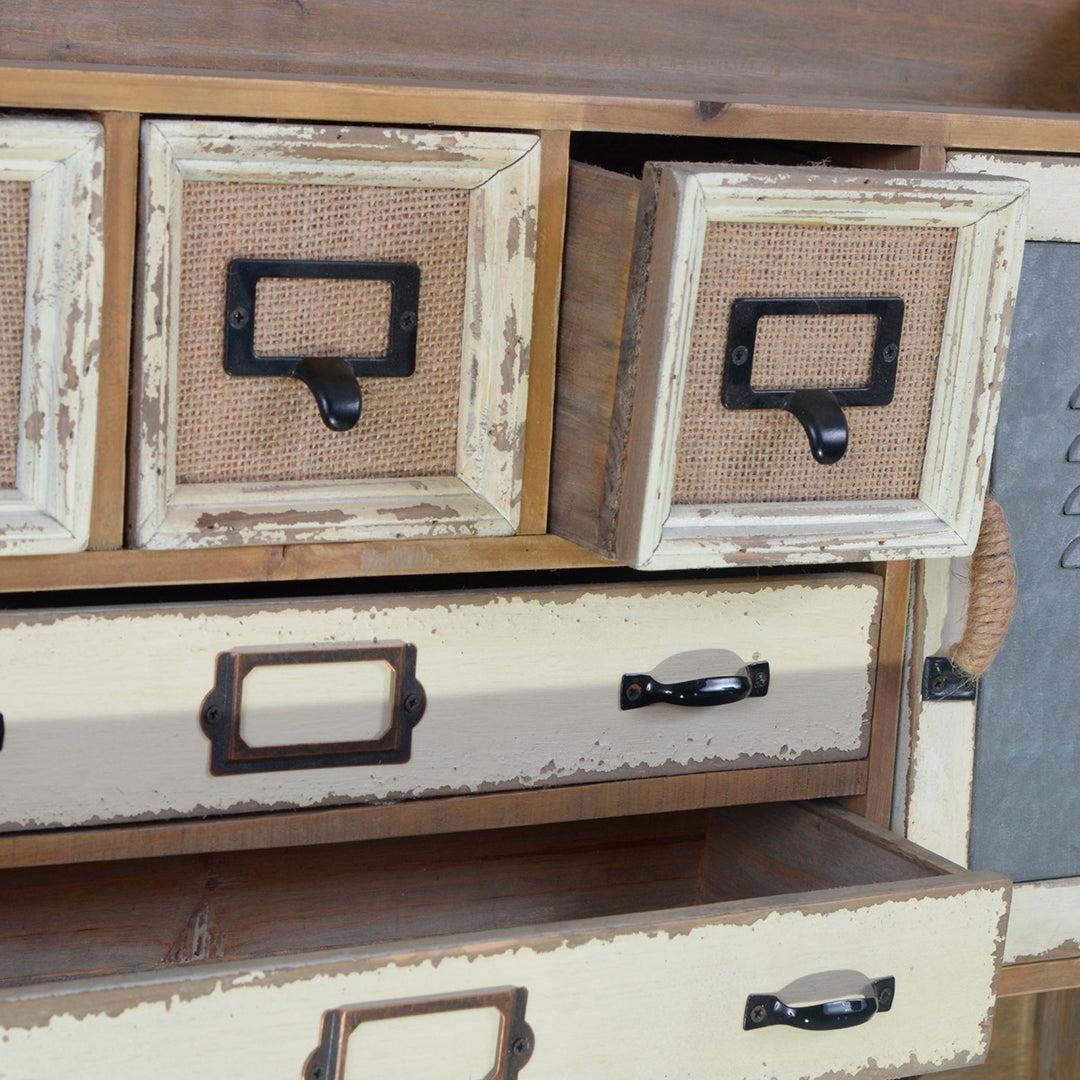 Mensola pensile con ganci • 60 cm