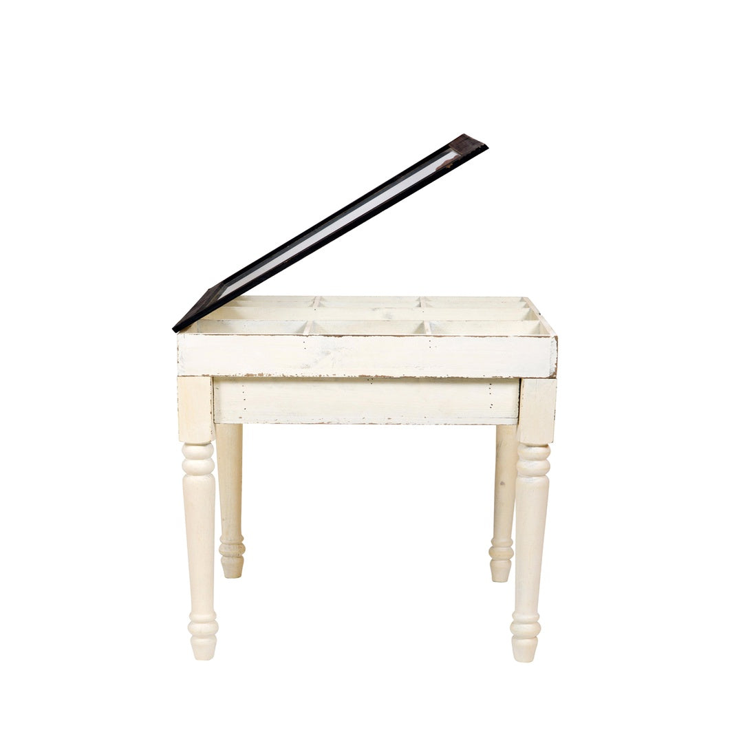 Tavolino con scomparti • 70 cm