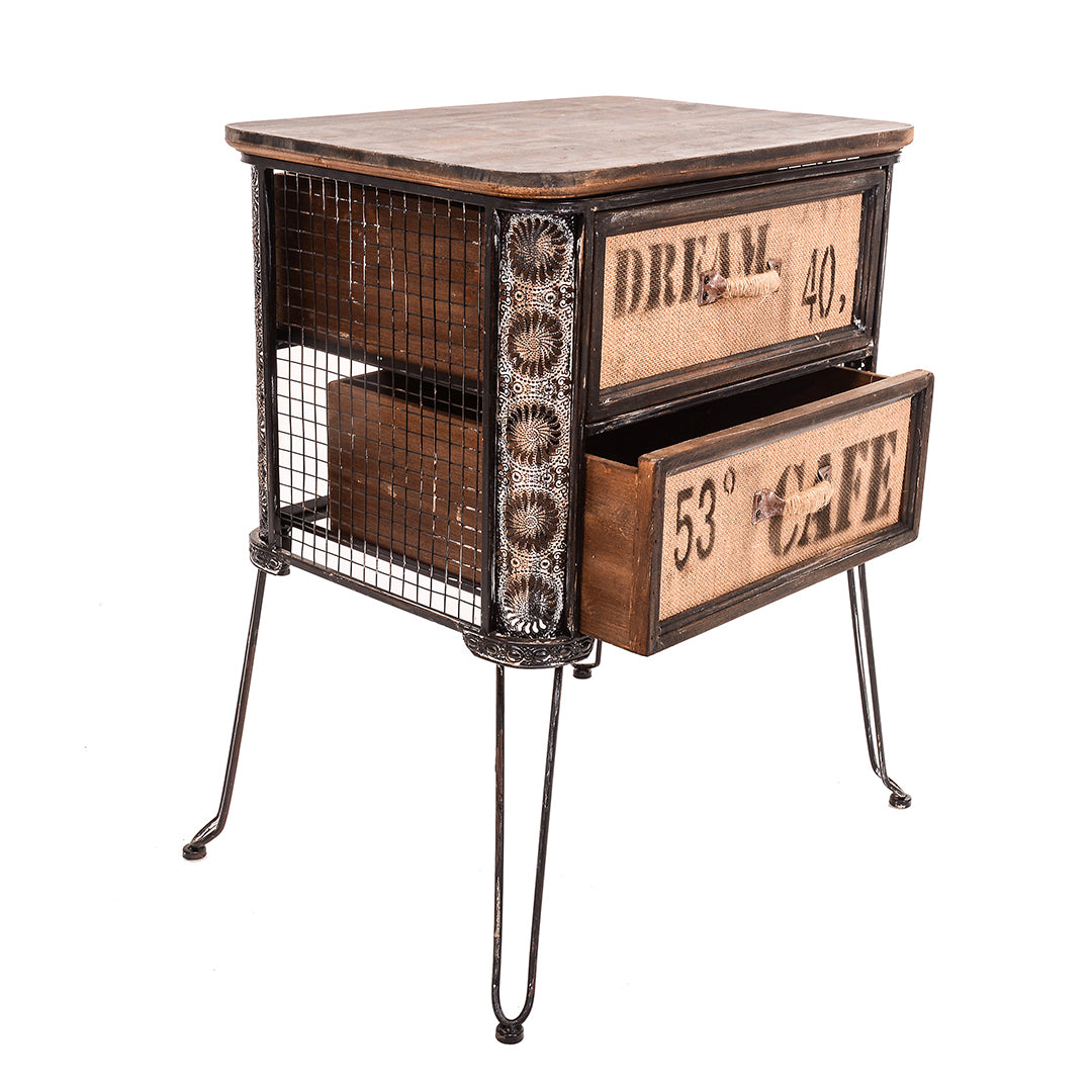 Mobile vintage 2 cassetti • 55X60 cm