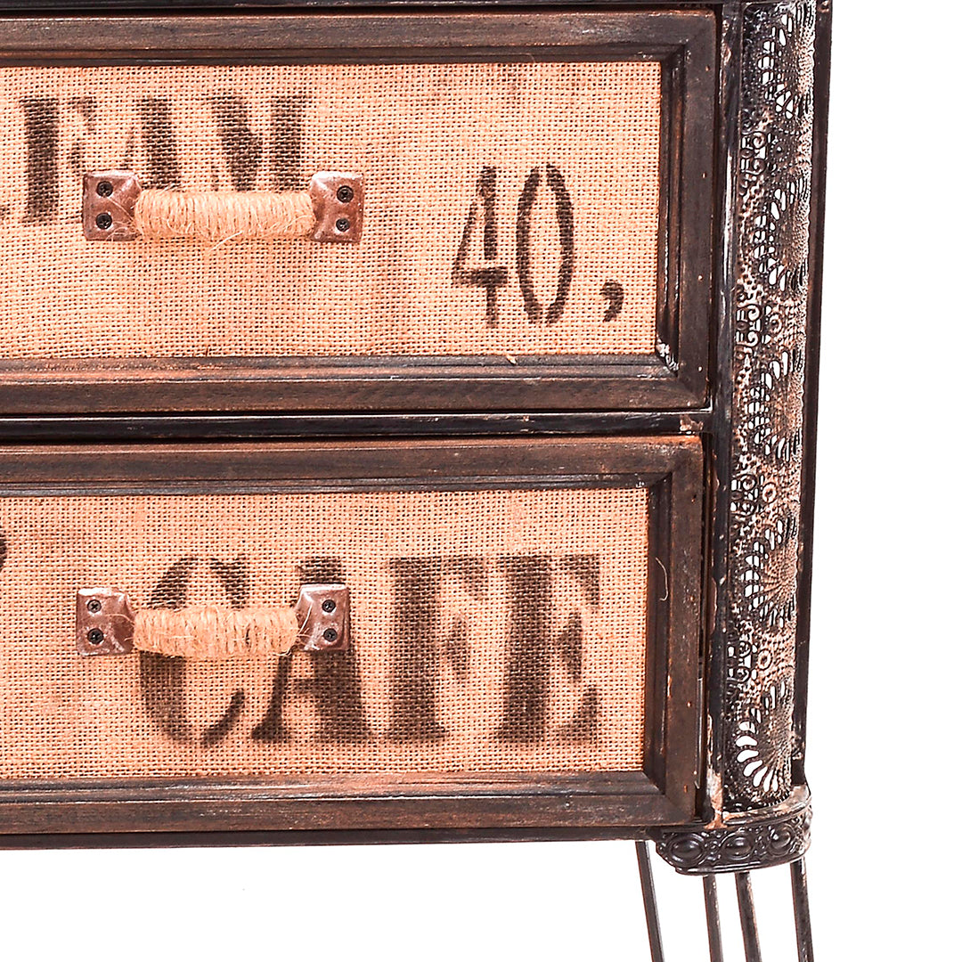 Mobile vintage 2 cassetti • 55X60 cm