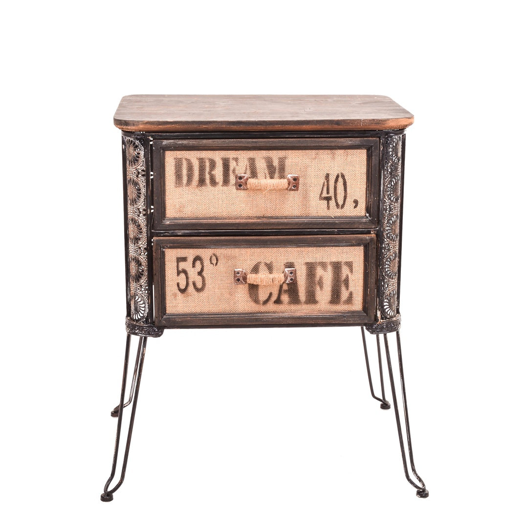 Mobile vintage 2 cassetti • 55X60 cm
