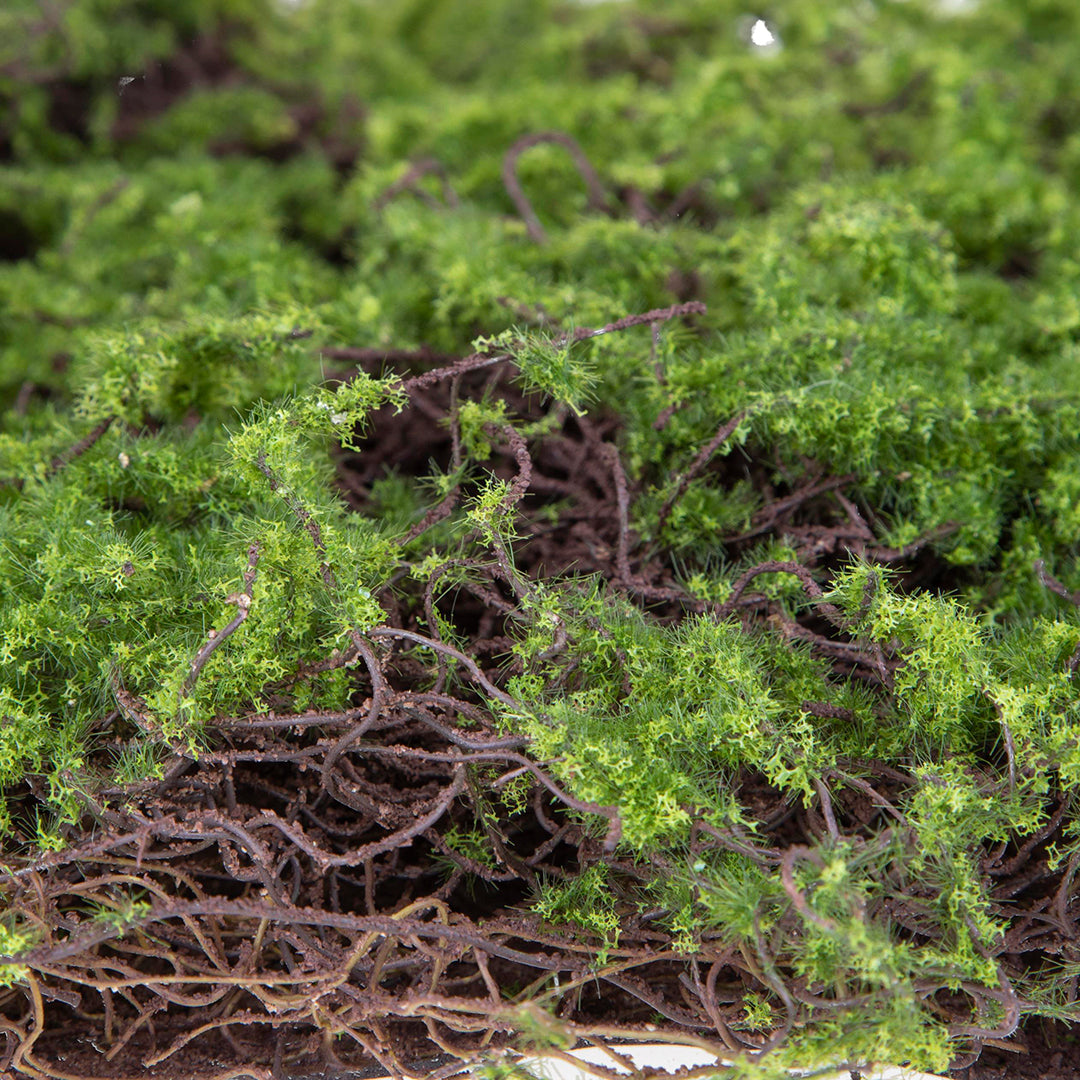 Verde artificiale Mattonella di lichene artificiale • 50 cm