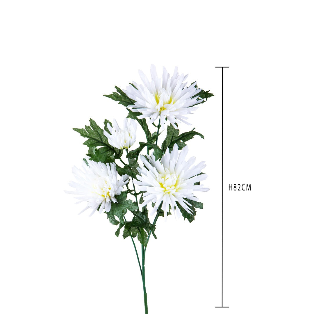 2 Pezzi • Fiore di spider artificiale • 81 cm