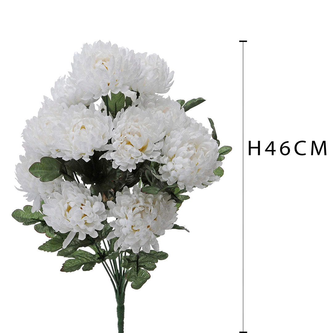 Cespuglio artificiale astro 14 fiori • 46 cm