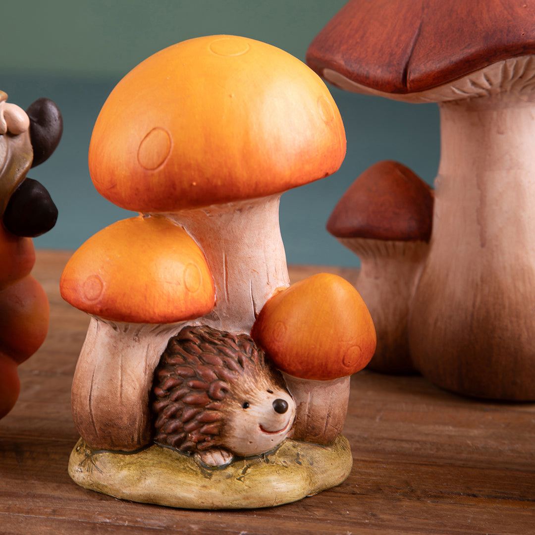 Funghetto per 3 con Riccio • 14,5 cm