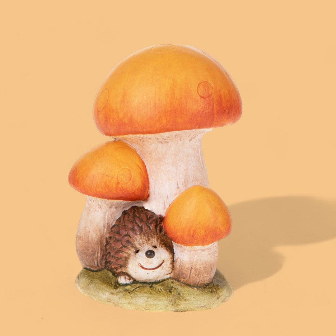 Funghetto per 3 con Riccio • 14,5 cm