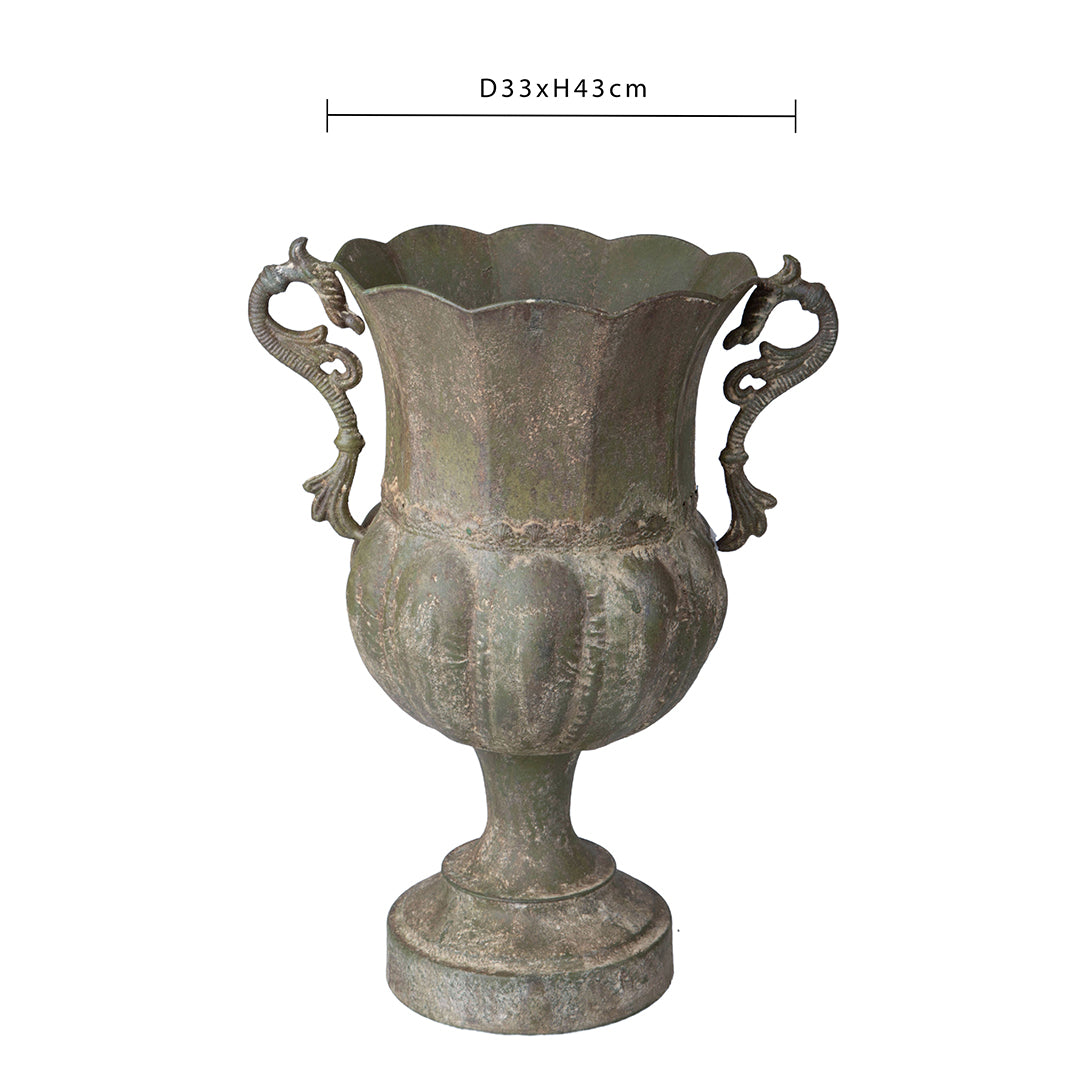 Coppa Metallo con Manici • 43 cm