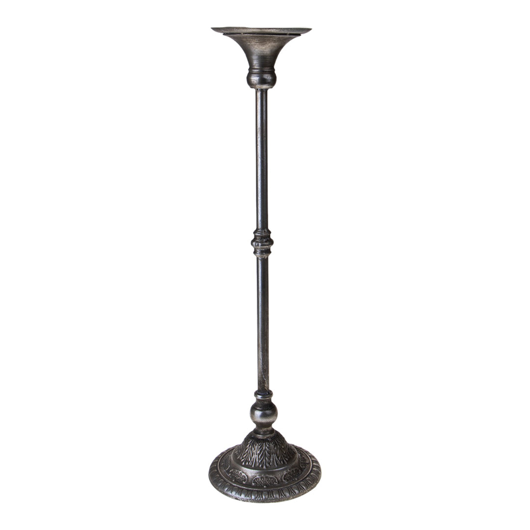 Alzata per candela in metallo alta • 70 cm