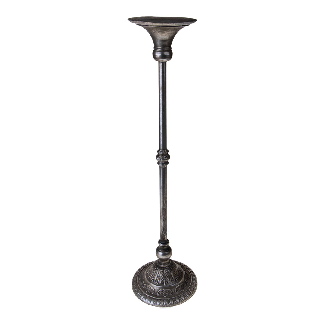 Alzata per candela in metallo alta • 70 cm
