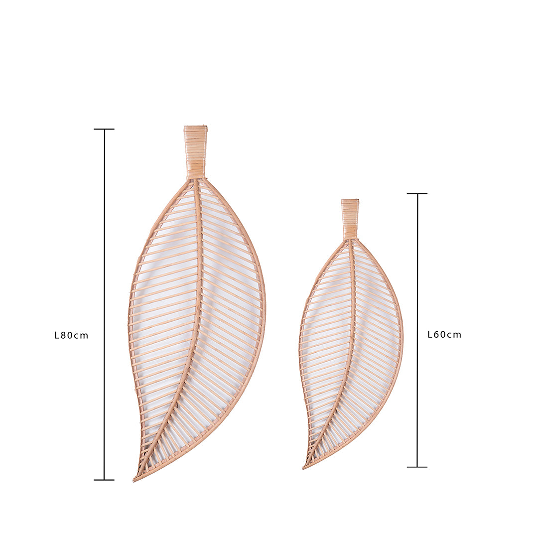 Set di 2 Foglie Bamboo • 32 cm