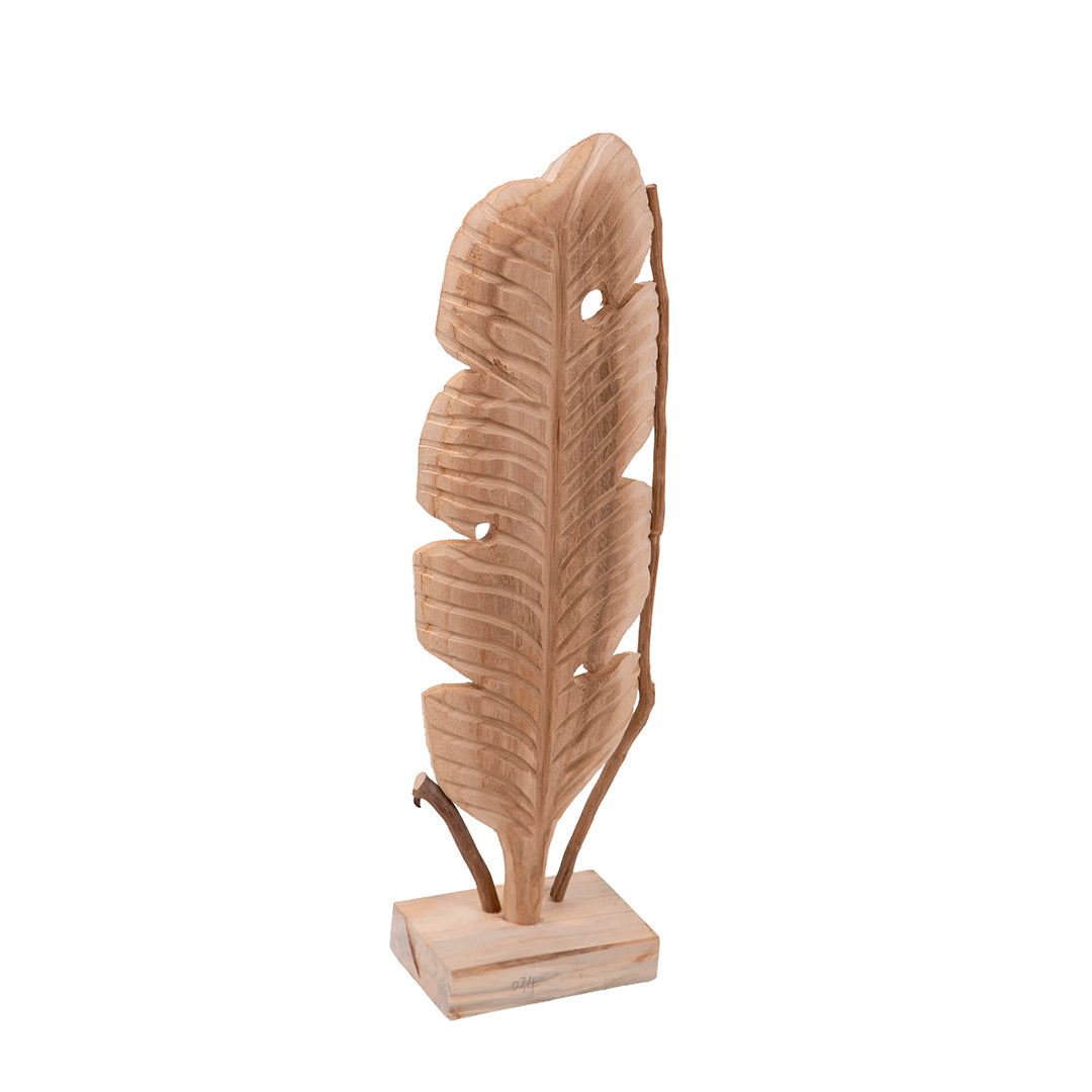 Foglia di legno verticale • 74 cm