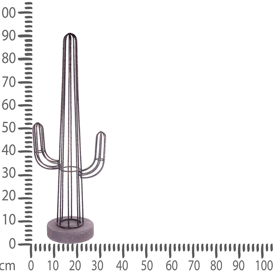 Profilo cactus in metallo • 90cm